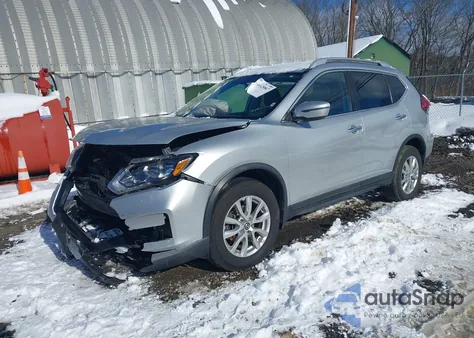 2017 Nissan Rogue Sv z USA, uszkodzony, nr VIN JN8AT2MV2HW253623